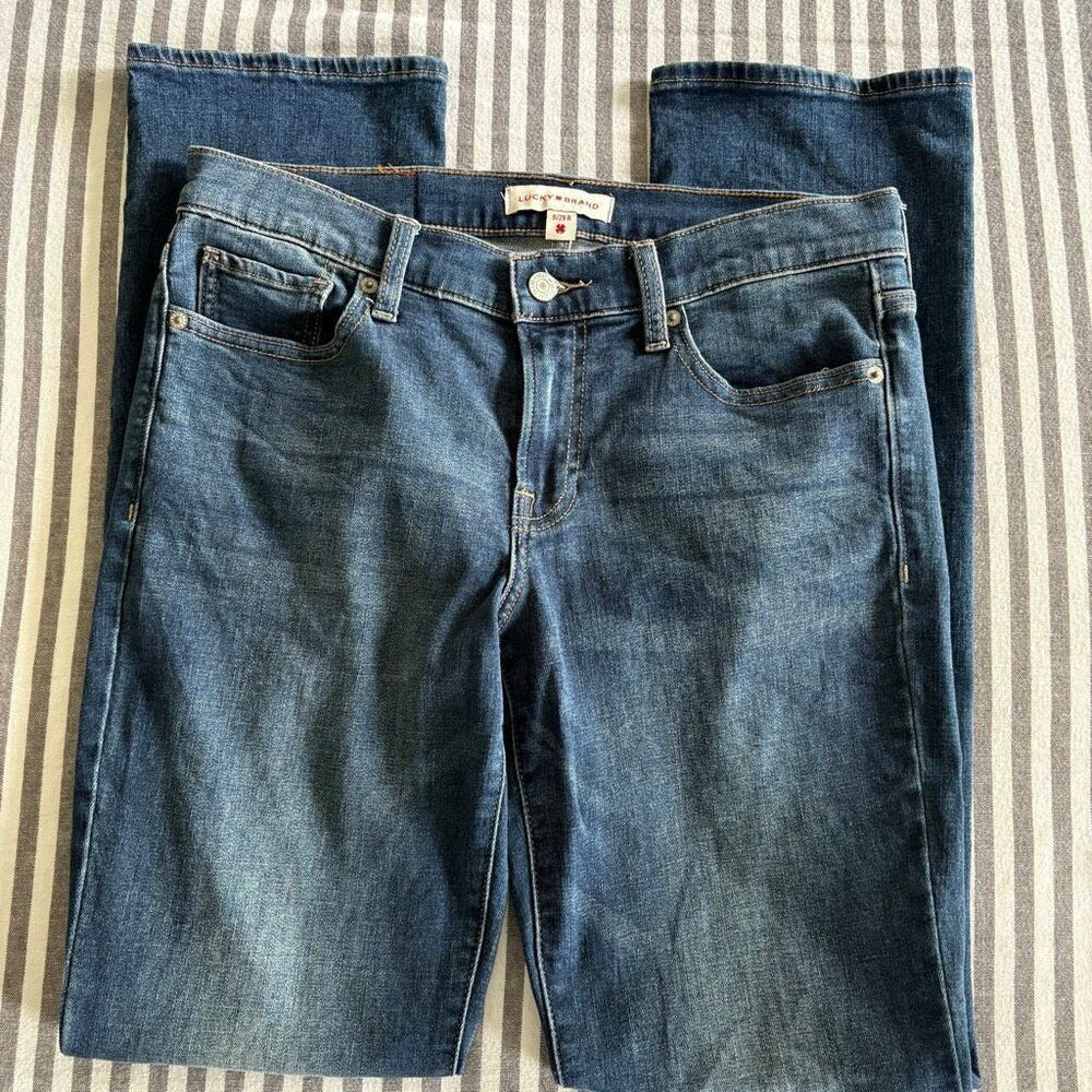 Lucky Brand Midrise Sweet Straight Jeans Size 8/29R